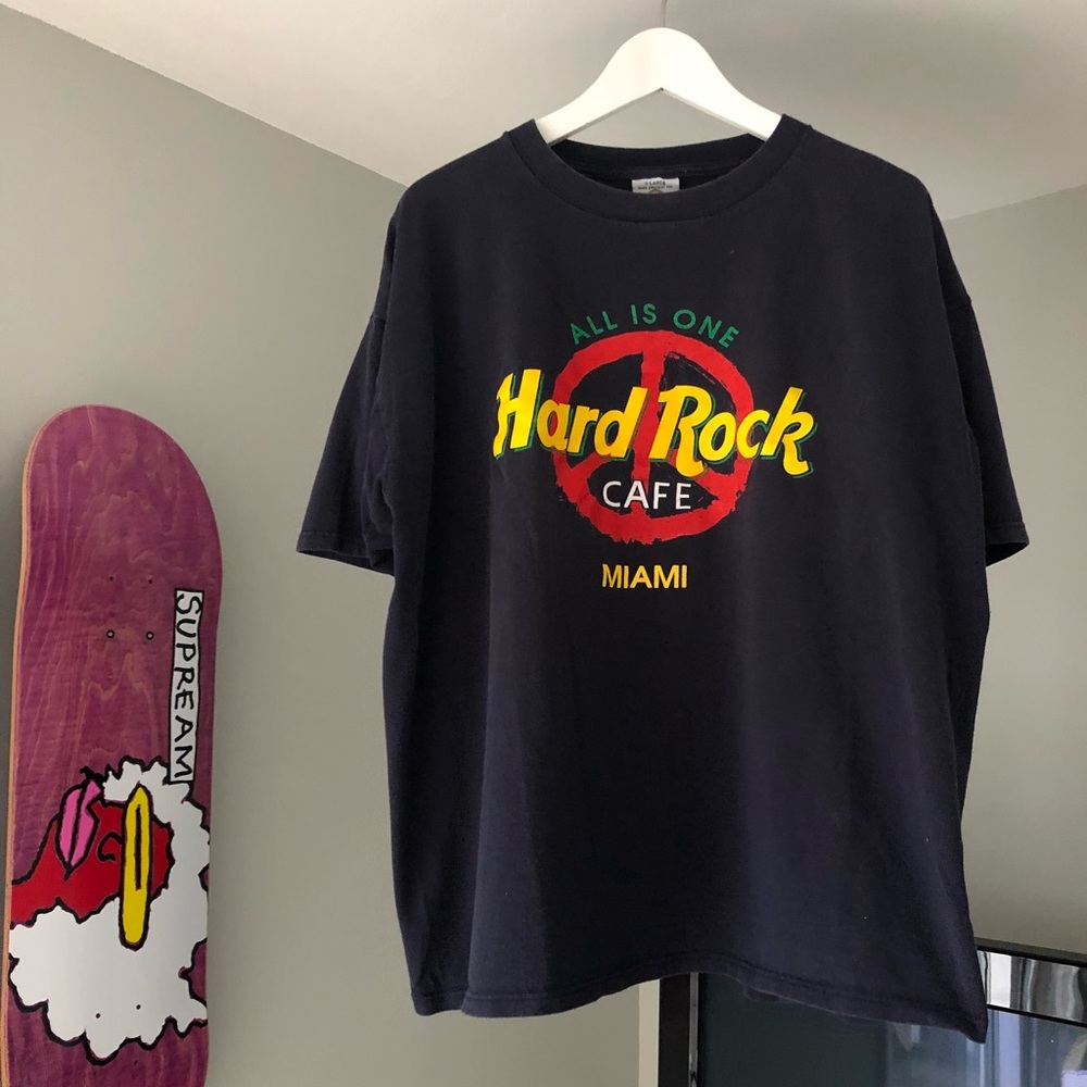 Vintage Hard Rock Cafe Hotel Casino Miami T-Shirt